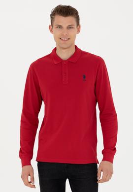 Erkek Kırmızı Basic Sweatshirt - 50269403224