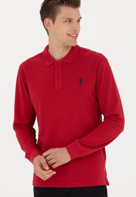 Erkek Kırmızı Basic Sweatshirt - 50269403224