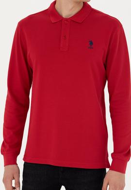 Erkek Kırmızı Basic Sweatshirt - 50269403224