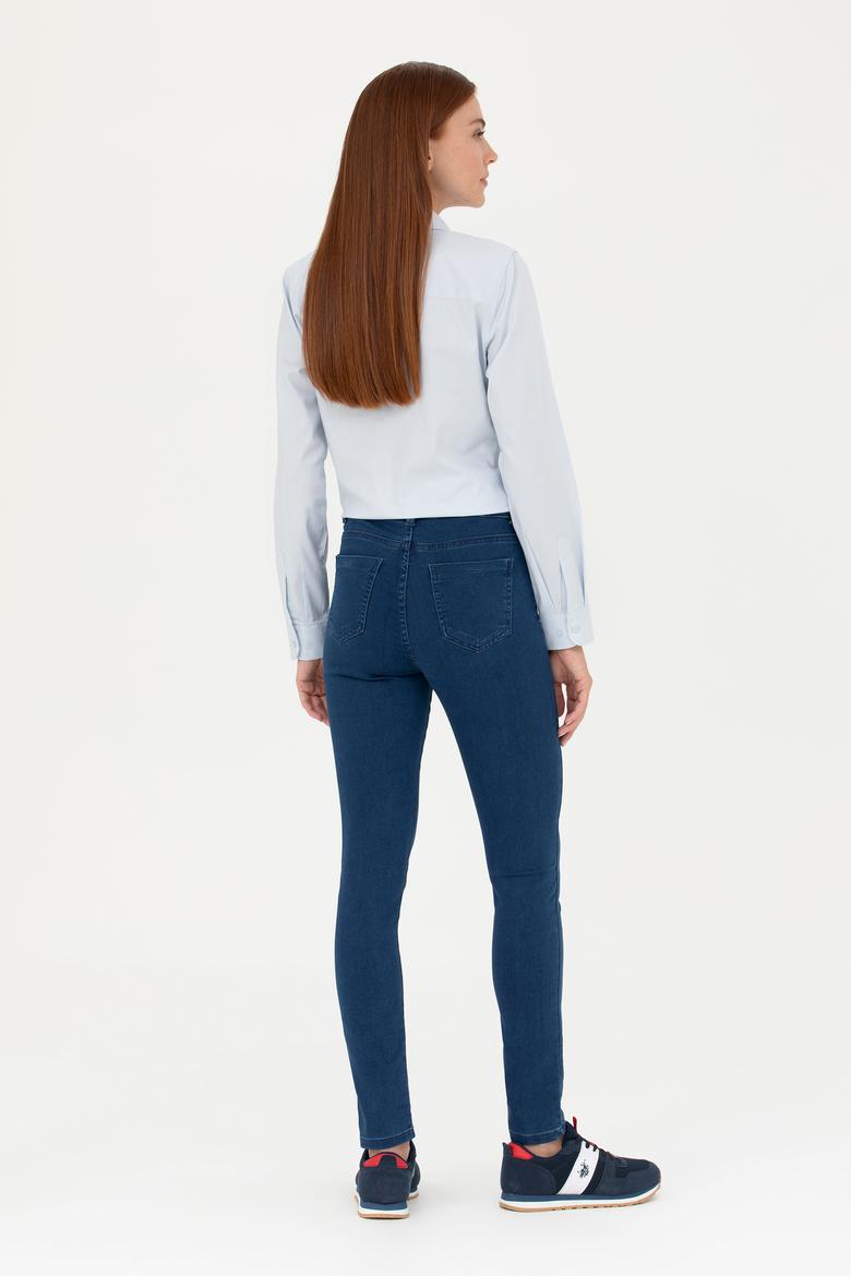 Kadın Koyu Mavi Jean Pantolon - 50276500001