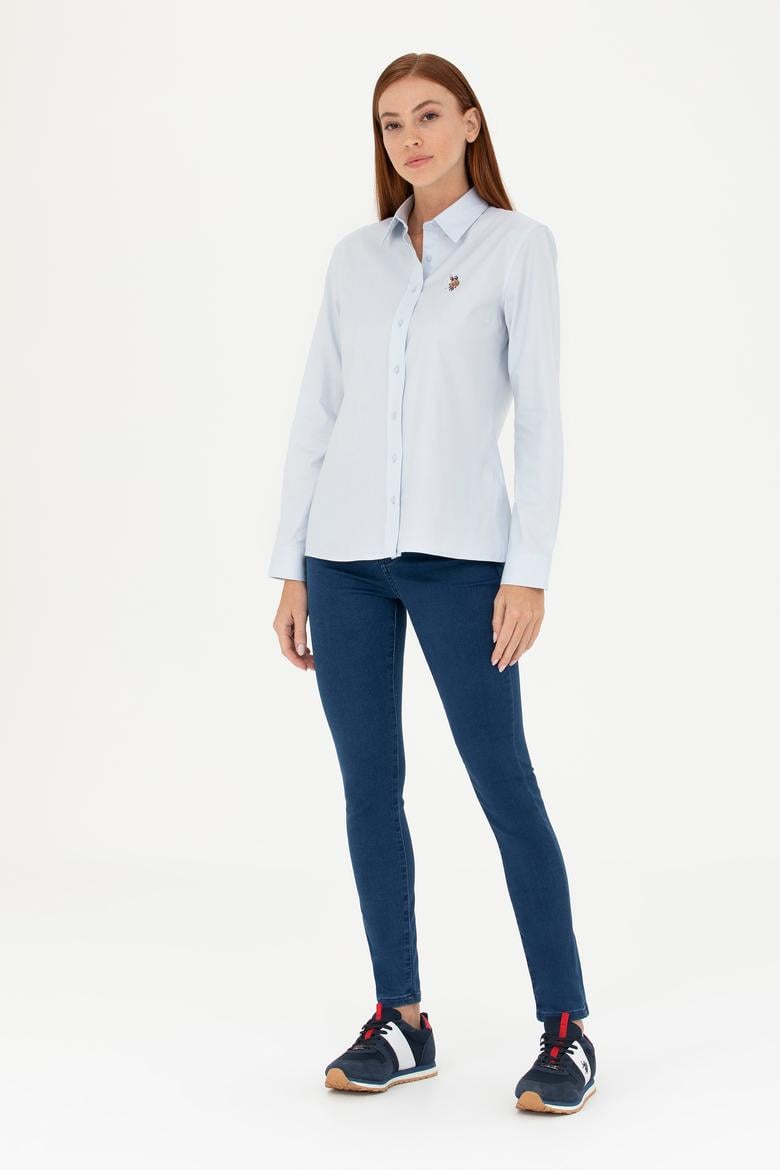 Kadın Koyu Mavi Jean Pantolon - 50276500001