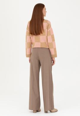 Kadın Açık Haki Kanvas Pantolon - 50272058014