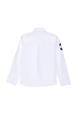Erkek Çocuk Beyaz Uzun Kollu Gömlek - 50272484003
