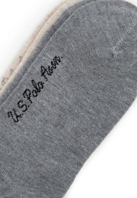 Kadın Gri Melanj Çorap - 50274183004