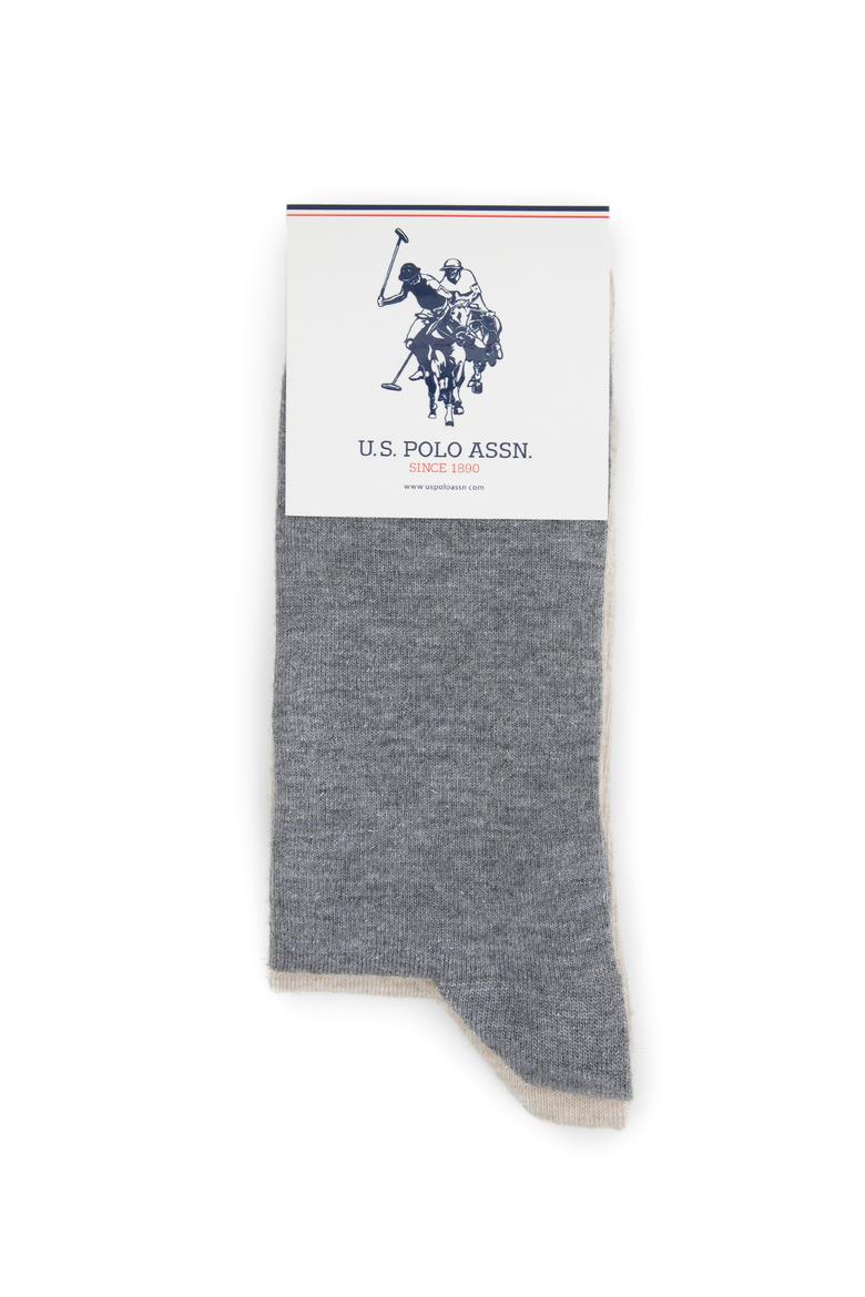 Kadın Gri Melanj Çorap - 50274183004