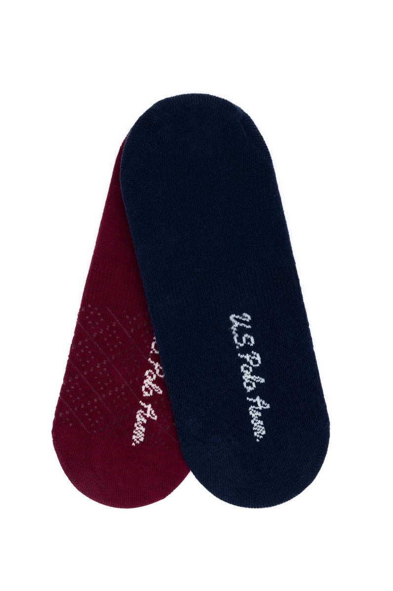 Kadın Kırmızı 2'li Babet Çorap