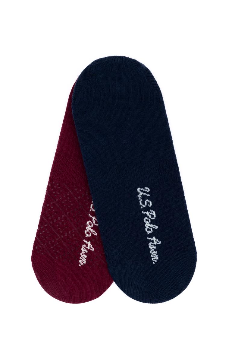 Kadın Kırmızı 2'li Babet Çorap - 50281719001