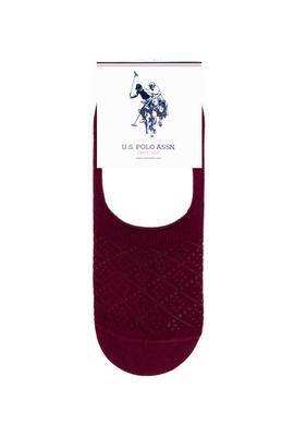 Kadın Kırmızı 2'li Babet Çorap - 50281719001