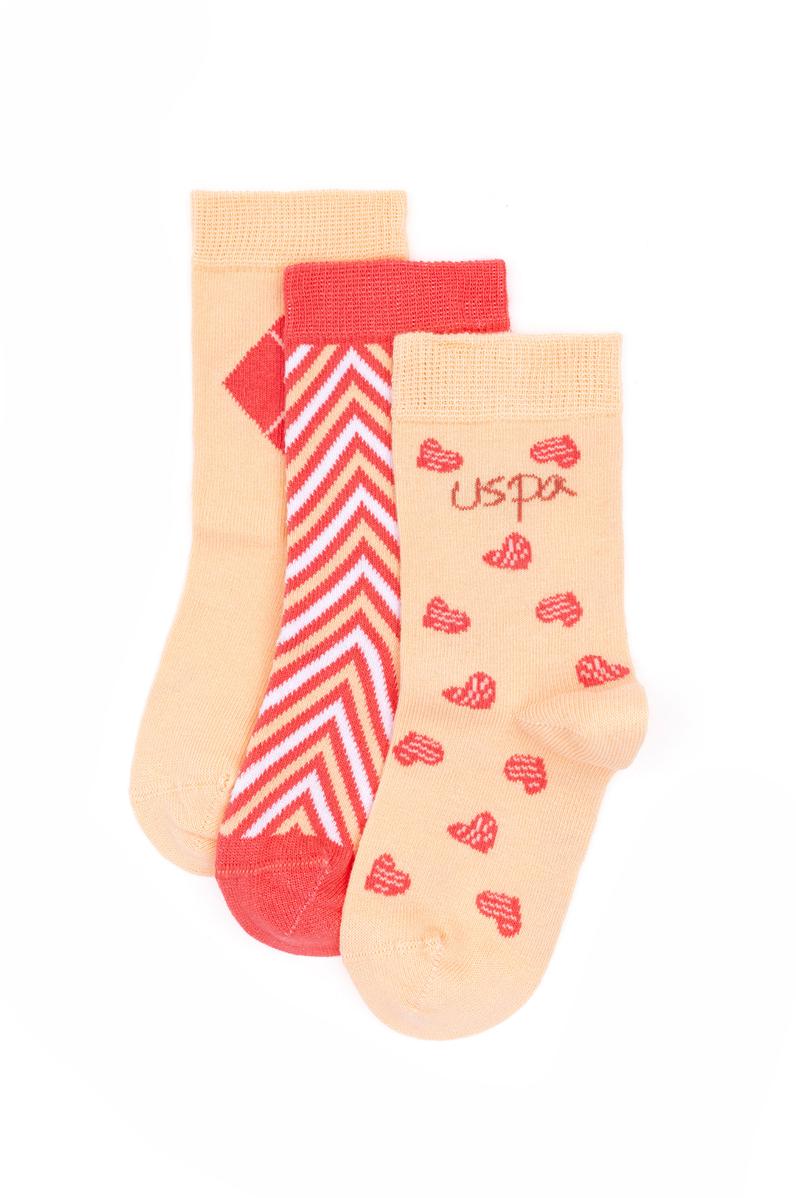 Kız Çocuk 3'lü Soket Çorap