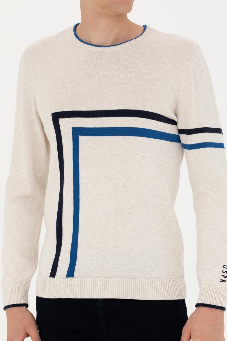 Erkek Taş Melanj Kazak - 50277121024