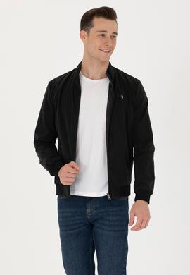 Erkek Siyah Deri Ceket - 50278977002