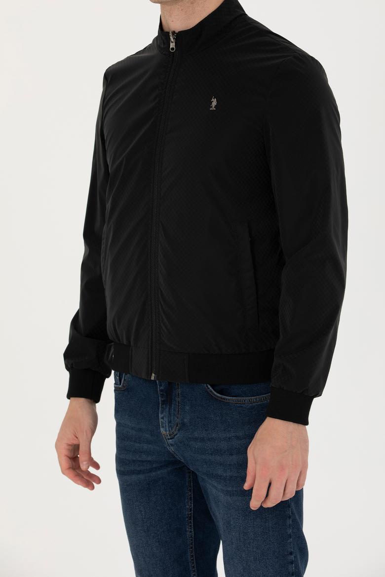 Erkek Siyah Deri Ceket - 50278977002