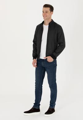 Erkek Siyah Deri Ceket - 50278977002