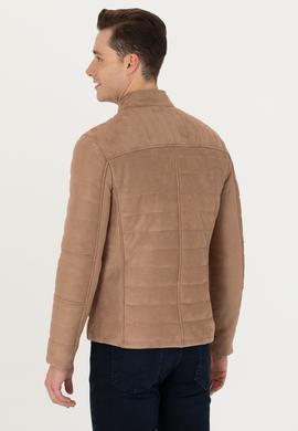 Erkek Vizon Deri Ceket - 50278975011