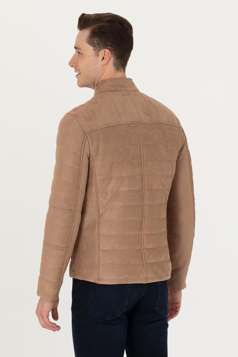 Erkek Vizon Deri Ceket - 50278975011