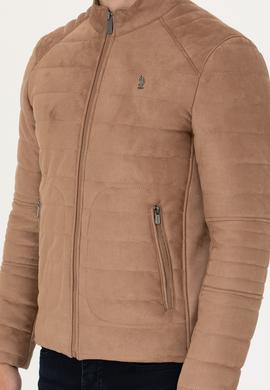 Erkek Vizon Deri Ceket - 50278975011