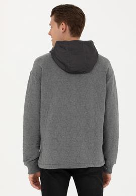 Erkek Antrasit Melanj Sweatshirt - 50253469006