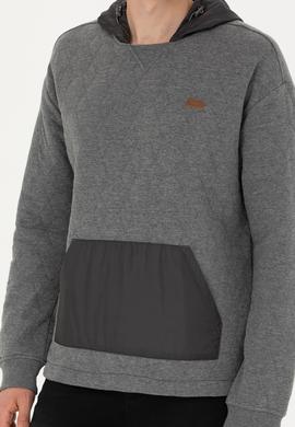 Erkek Antrasit Melanj Sweatshirt - 50253469006