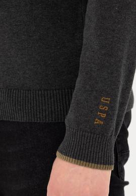 Erkek Antrasit Melanj Kazak - 50277121007