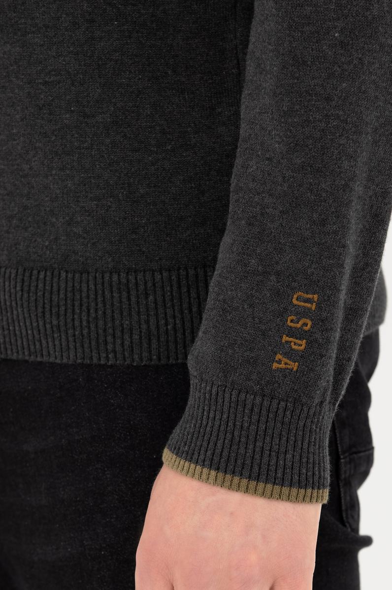 Erkek Antrasit Melanj Kazak