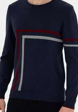 Erkek Lacivert Kazak - 50277121010