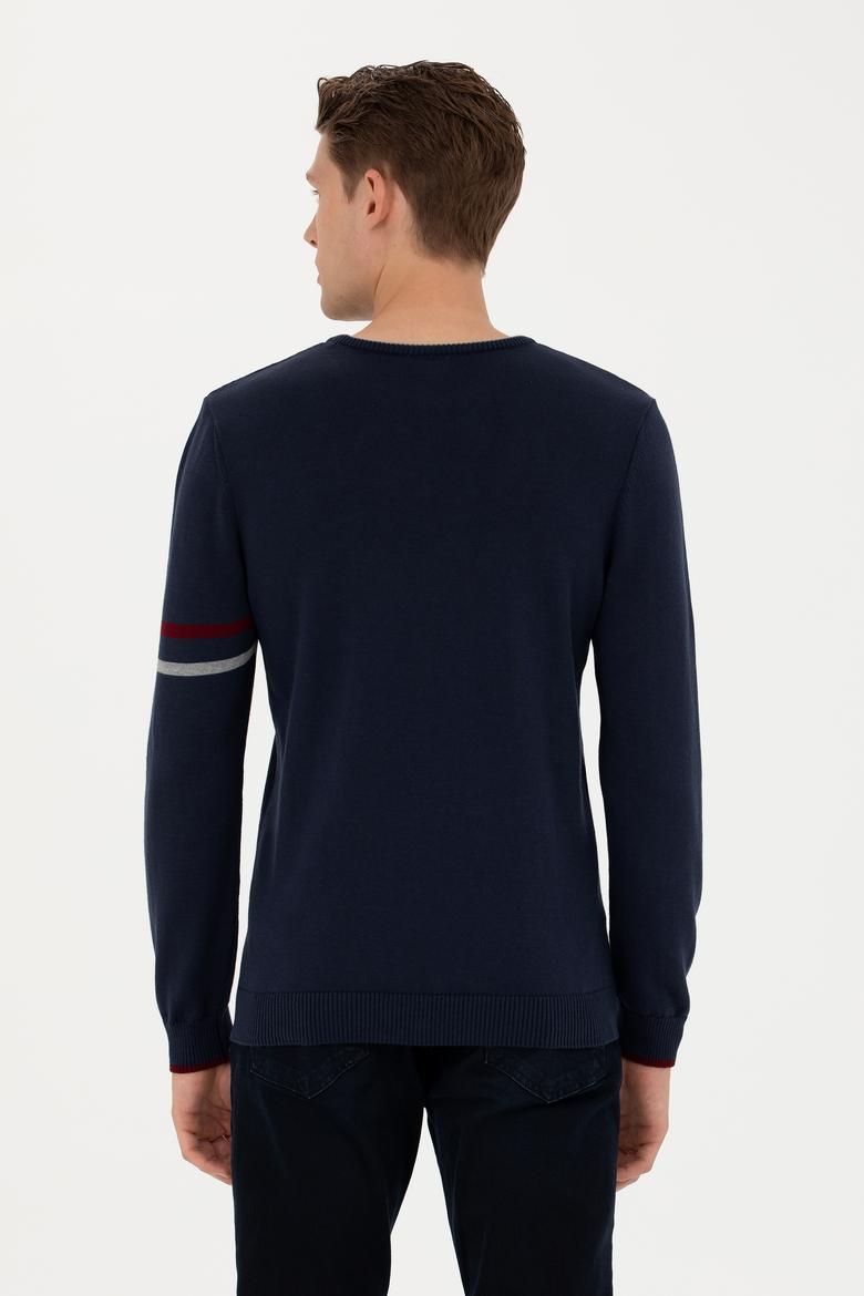 Erkek Lacivert Kazak - 50277121010