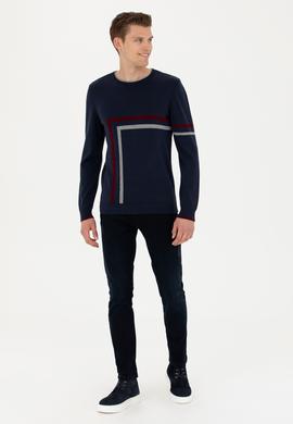 Erkek Lacivert Kazak - 50277121010