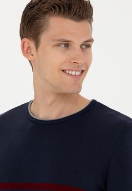 Erkek Lacivert Kazak - 50277121010