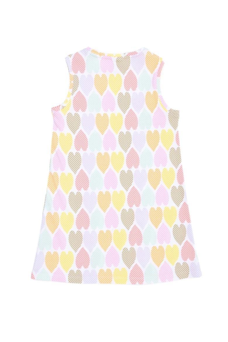 Kız Çocuk Pembe Örme Elbise - 50291579005