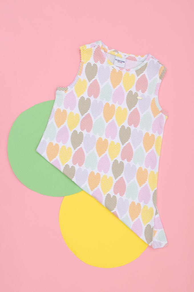 Kız Çocuk Pembe Örme Elbise