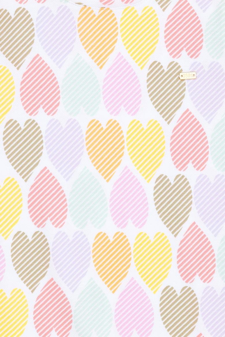 Kız Çocuk Pembe Örme Elbise - 50291579005