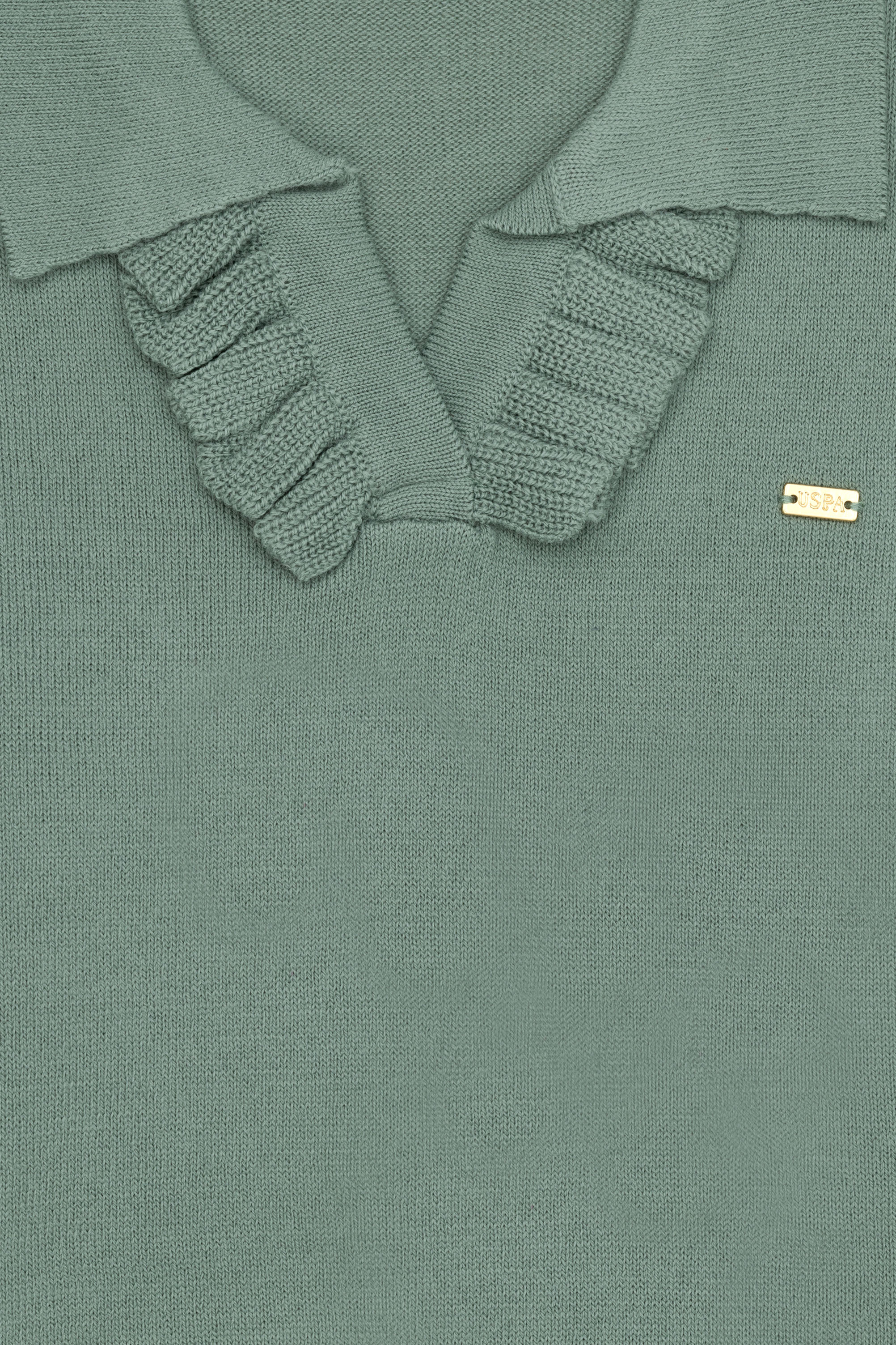 Kız Çocuk Mint Kazak - Image 4