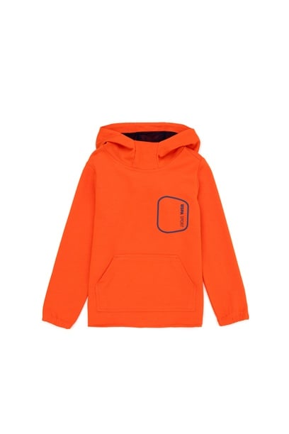 Erkek Çocuk Turuncu Sweatshirt