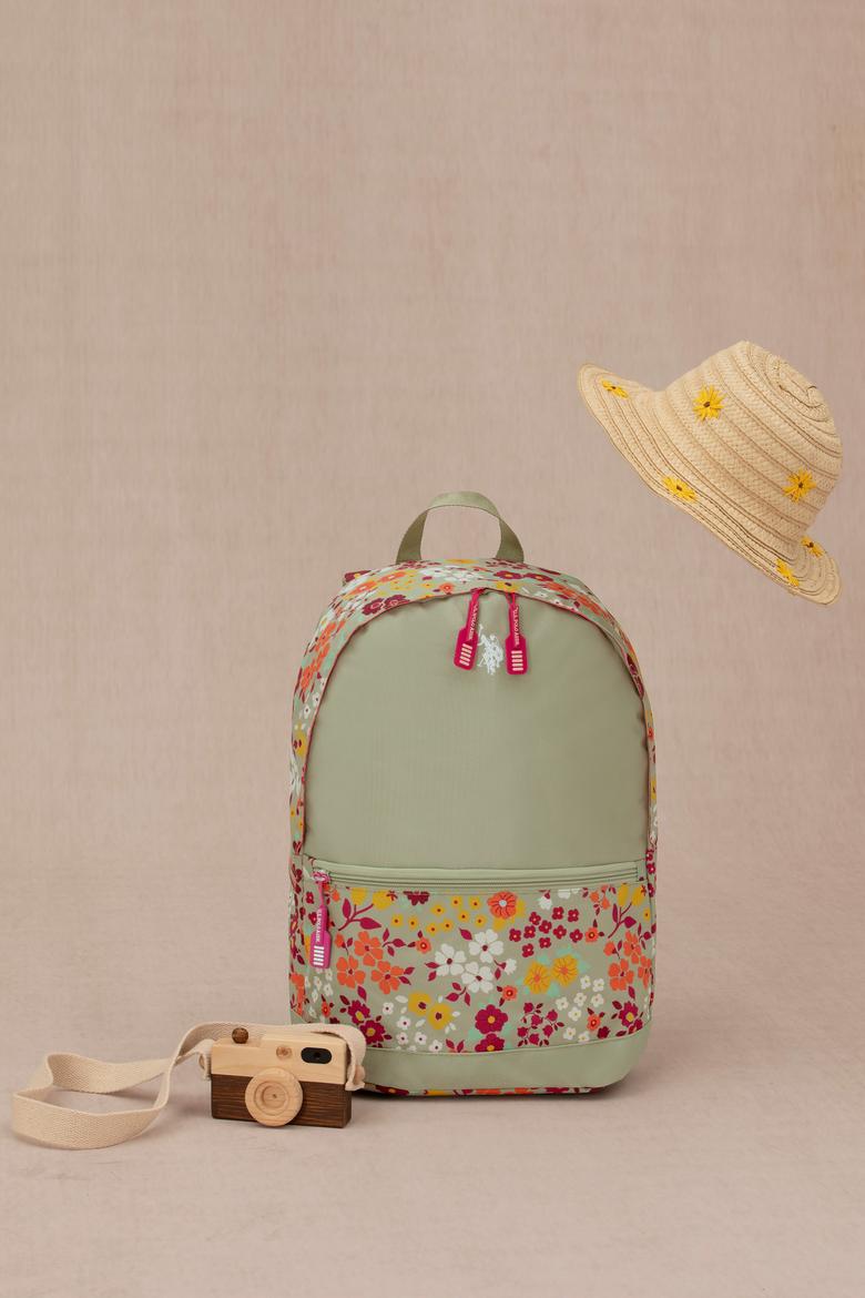 Kız Çocuk Yeşil Okul Çantası