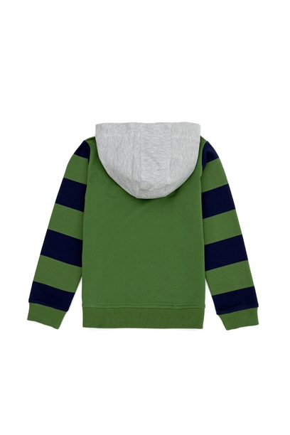 Erkek Çocuk Yeşil Sweatshirt