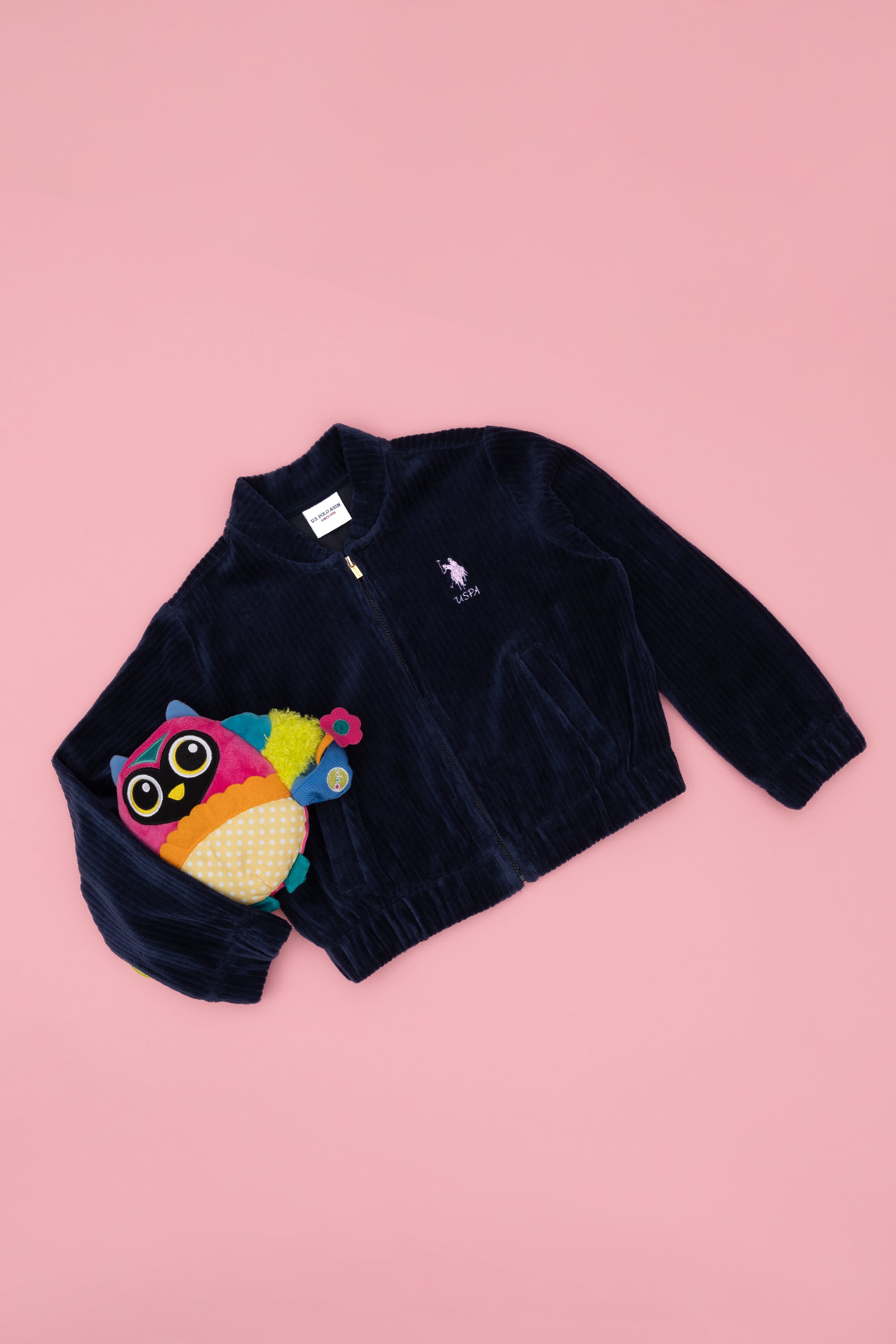 Kız Çocuk Lacivert Sweatshirt - Image 1