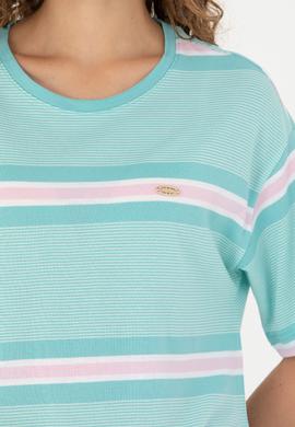 Kadın Mint Tişört - 50263613029