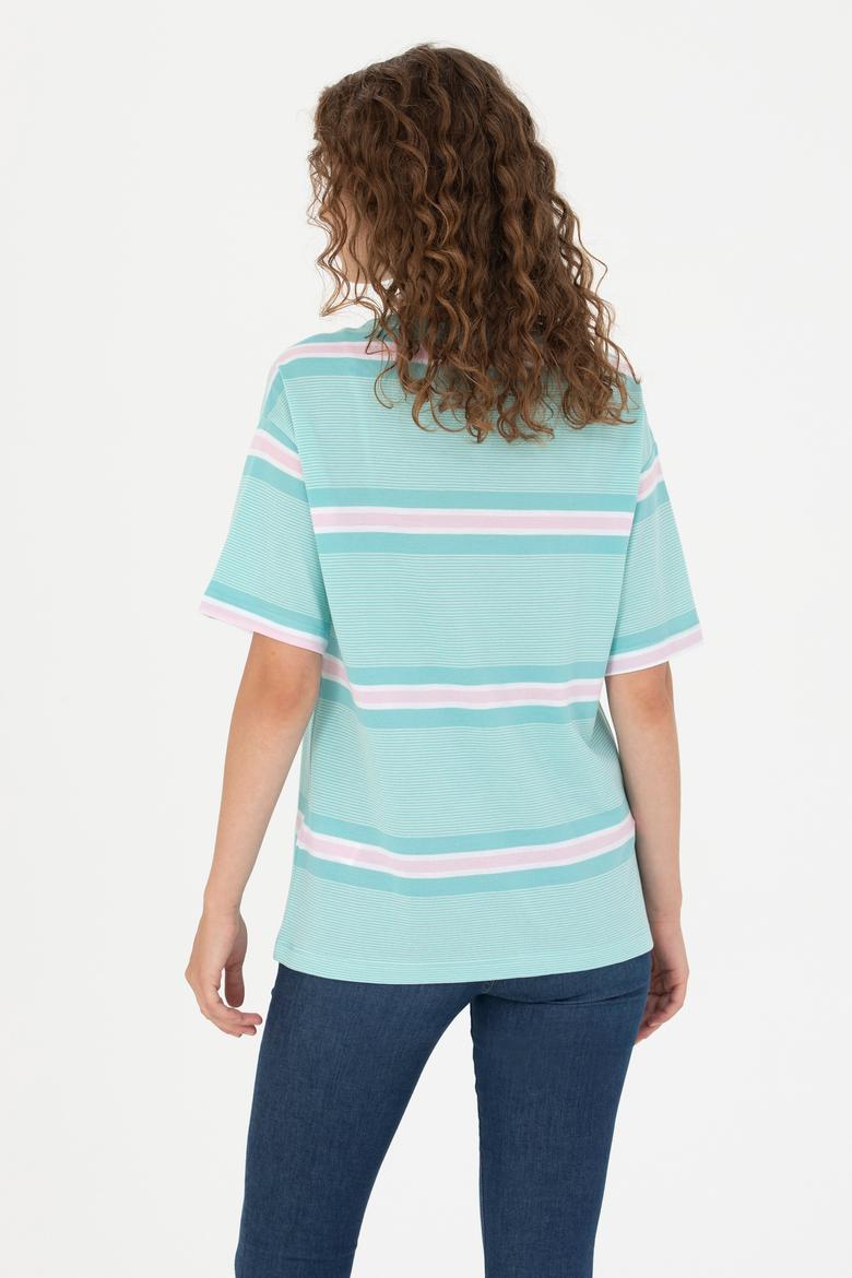 Kadın Mint Tişört - 50263613029
