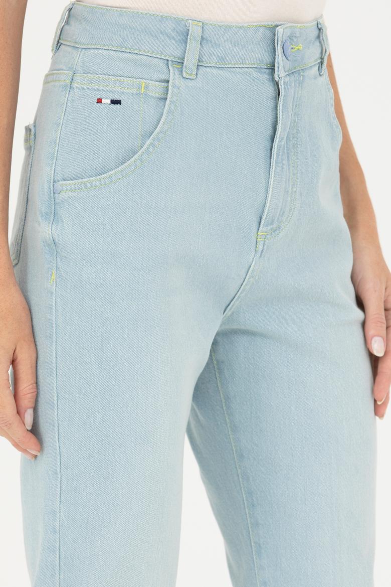Kadın Açık Mavi Jean Pantolon - 50263804015