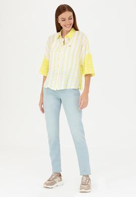 Kadın Açık Mavi Jean Pantolon - 50263804015