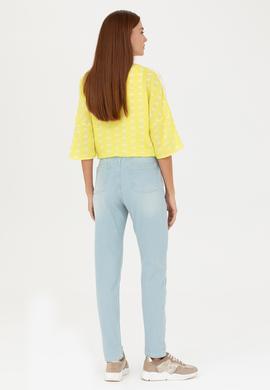 Kadın Açık Mavi Jean Pantolon - 50263804015