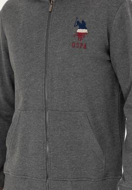 Erkek Antrasit Melanj Örme Hırka - 50270751044