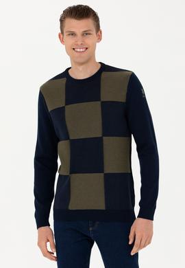 Erkek Lacivert Kazak - 50271031015