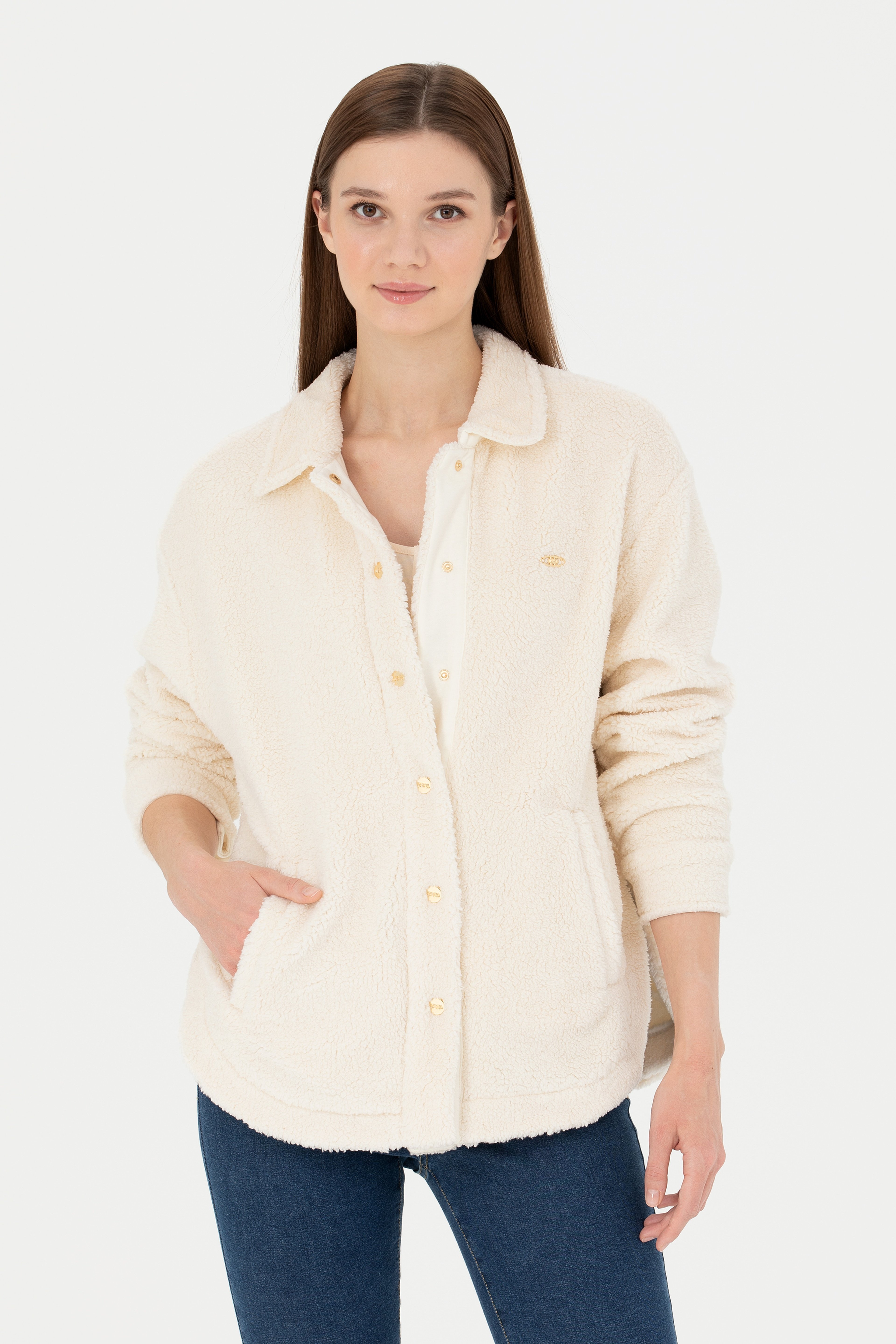 Kadın Taş Sweatshirt - Image 1