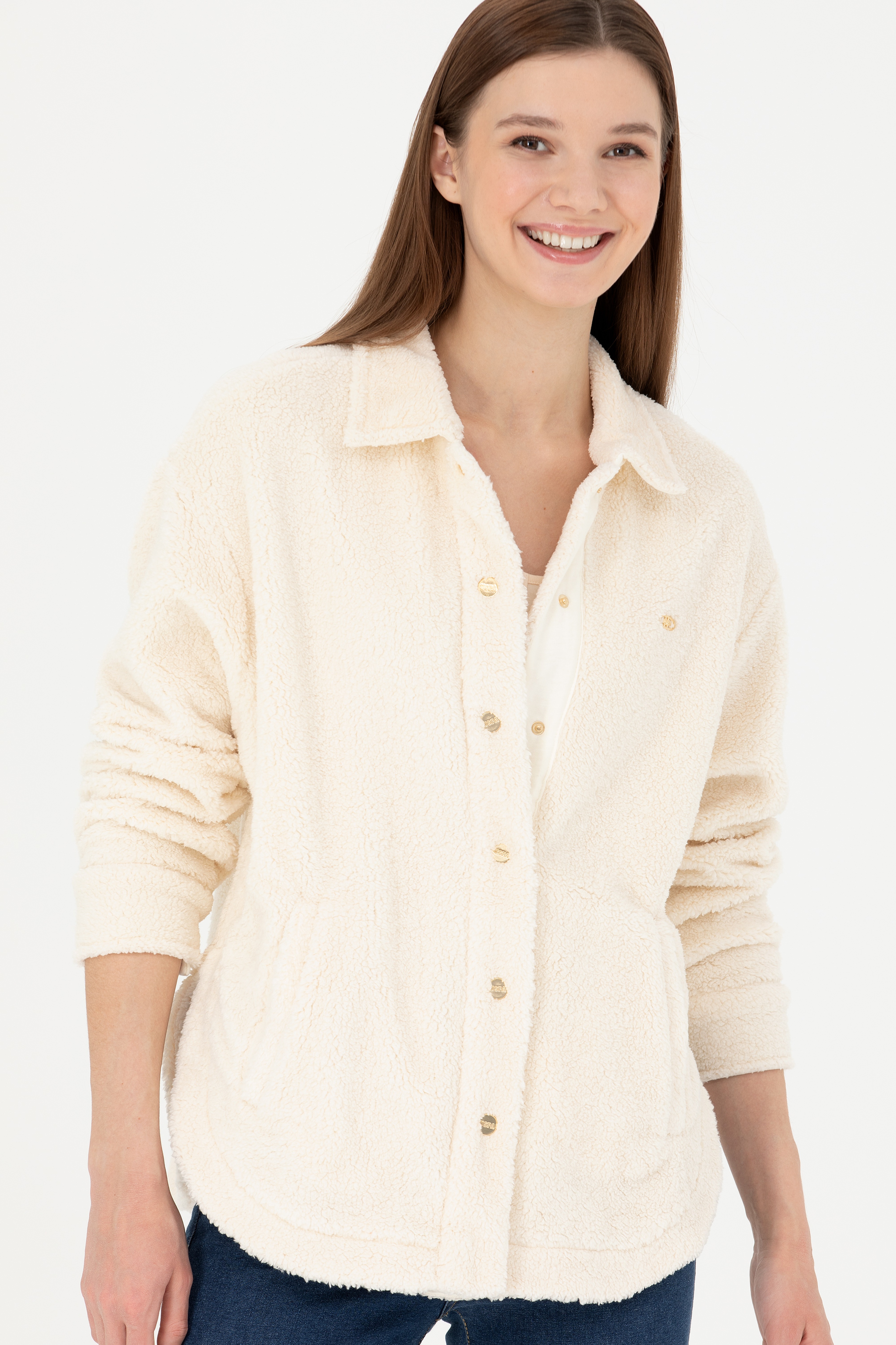 Kadın Taş Sweatshirt - Image 3