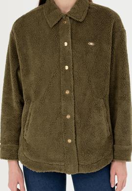 Kadın Haki Sweatshirt - 50271570008