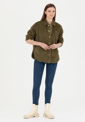 Kadın Haki Sweatshirt - 50271570008