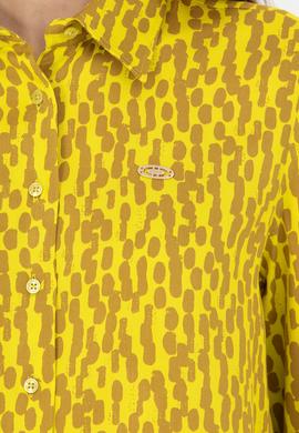 Kadın Fıstık Yeşili Uzun Kollu Gömlek - 50271512019