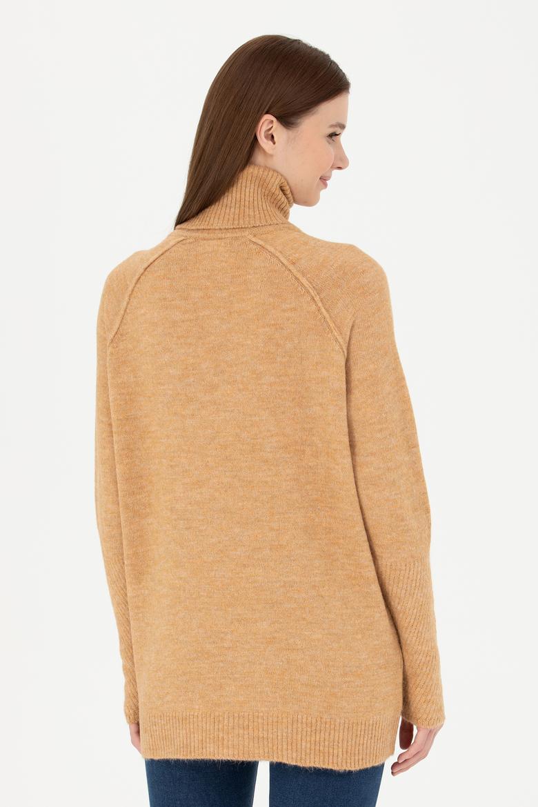 Kadın Kum Boğazlı Kazak - 50270443011