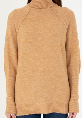 Kadın Kum Boğazlı Kazak - 50270443011